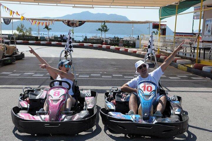Marmaris: karting, transfert hôtel gratuit