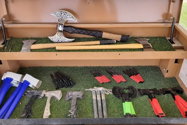 Axes, Arrows and Bullets Combo Package in Las Vegas