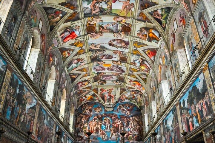 Quarta-feira de manhã cedo Capela Sistina e Vaticano I Max 6 pessoas