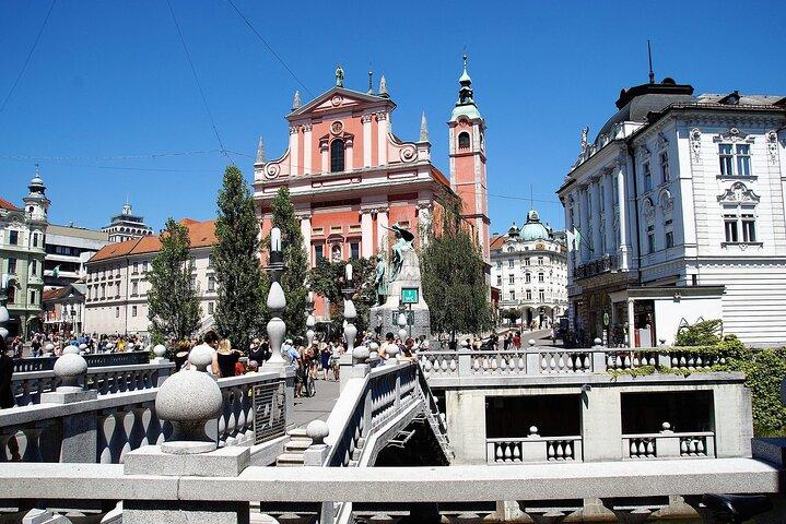 Privat guidad tur i Ljubljana och Bled Lake från Zagreb