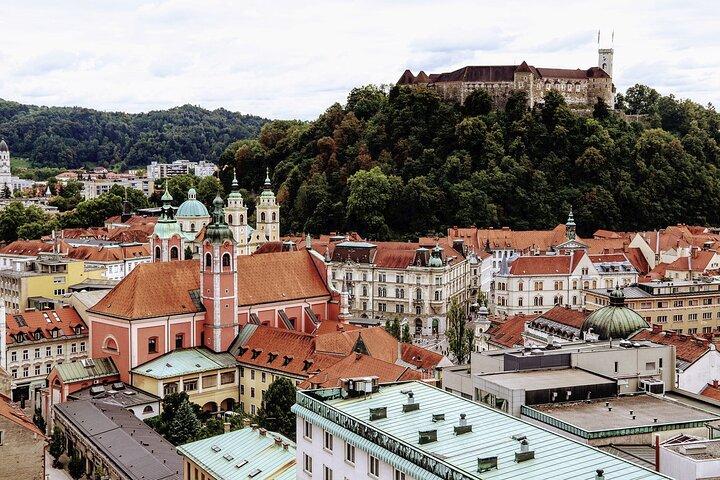 Privat guidad tur i Ljubljana och Bled Lake från Zagreb