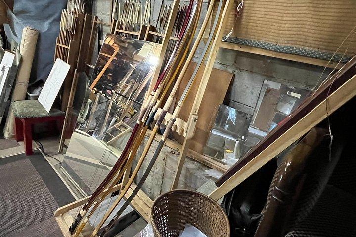 京都での1時間の弓道体験