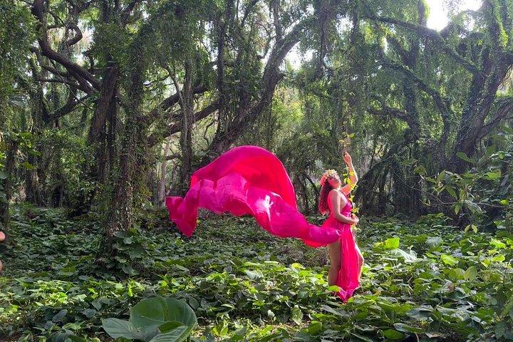 マウイ島でのフライングドレス写真撮影