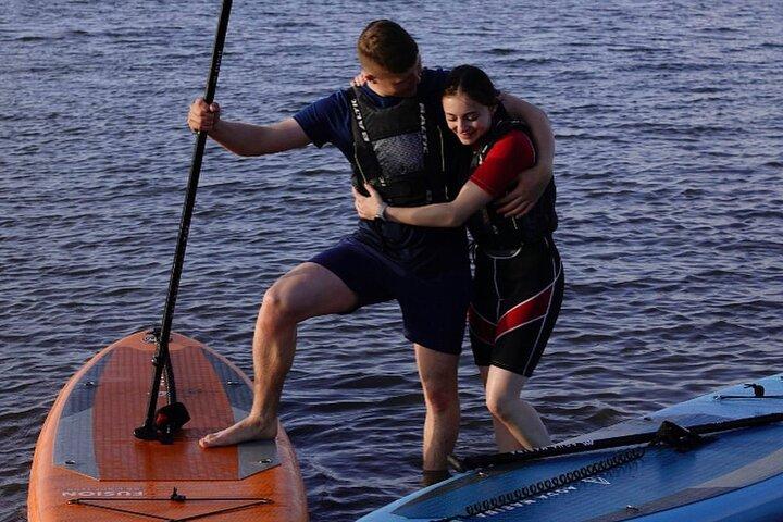 Sunset SUP experience in Malahide, Dublin
