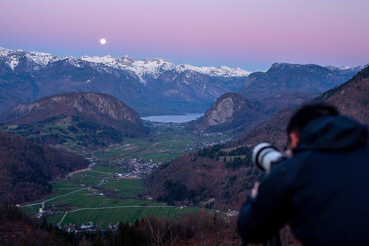 Tour fotografico dall'alba al tramonto nelle Alpi