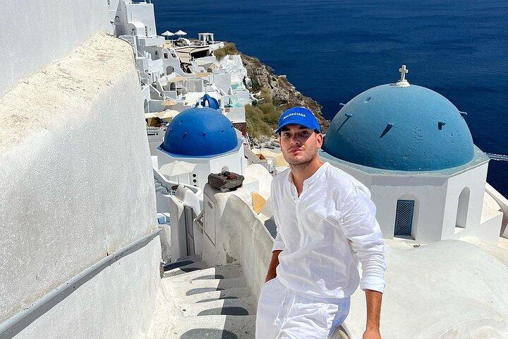 Santorini: caminata guiada por el sendero Caldera