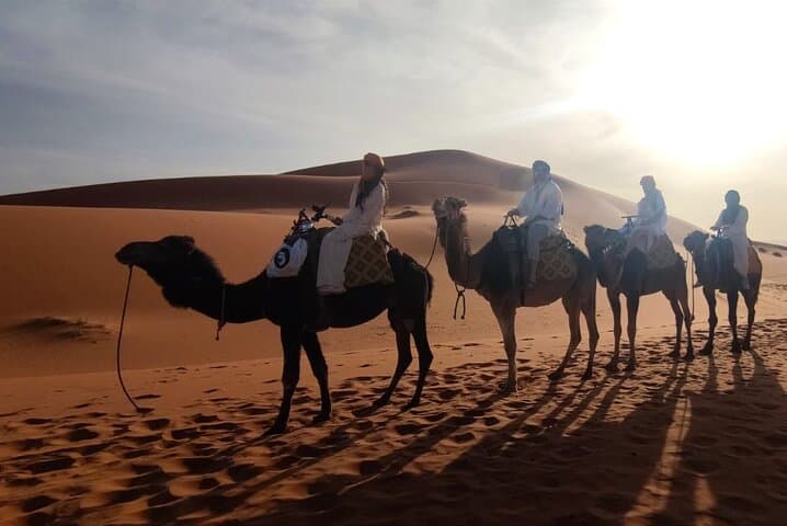Merzouga Sunset Adventure: Camel, Quad, Buggy or 4WD