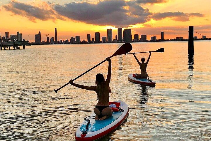 Sunrise Miami Waters : Paddleboard oder Kajak Abenteuer