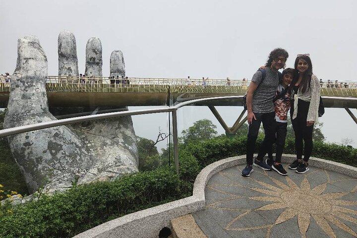 Golden Bridge Ba Na Hills e Monkey Mountain Private Tour