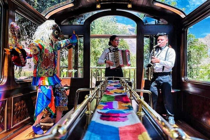 Excursion d'une journée complète au Machu Picchu en train de luxe Hiram Bingham