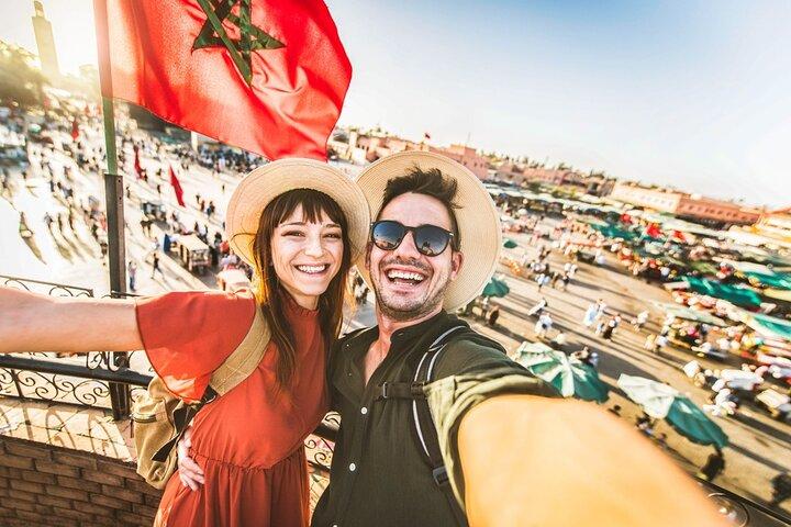 Viagem privada de dia inteiro de Casablanca a Marrakech