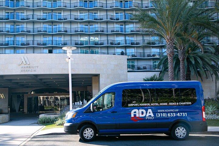 Rejseoverførsel / LAX til Anaheim Resort Area