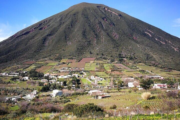 Private and guided tour of Salina: Discovering the Green Island