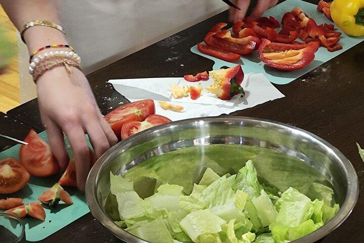 アンマンの地元の人々との2時間のプライベートクッキングクラス