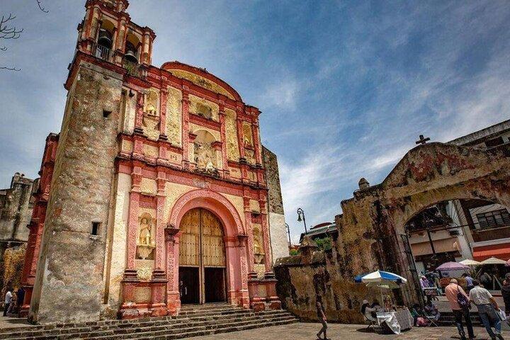 Cuernavaca-katedralen och Santa Prisca-kyrkan rundtur från Mexico City