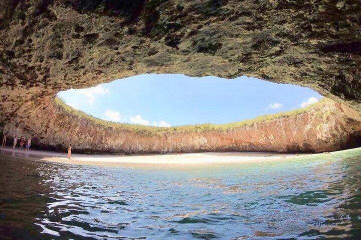 Privétour naar een verborgen strand - Marietas-eilanden