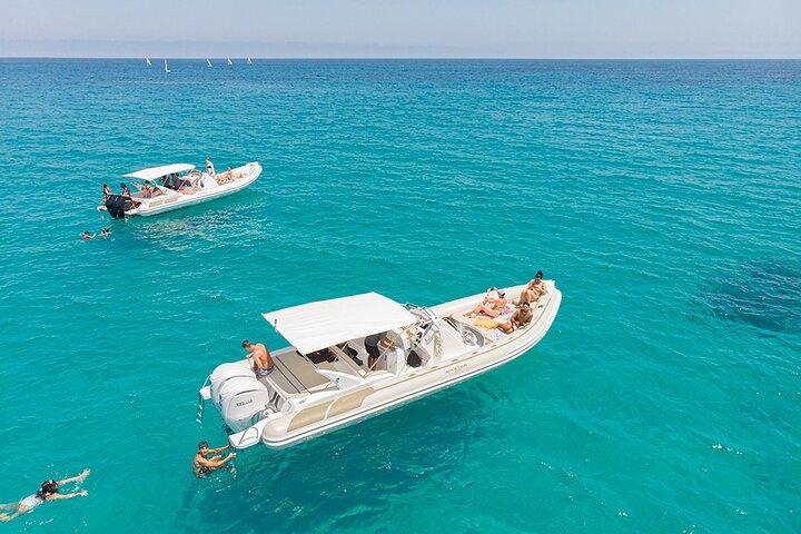 Passeio de barco de 8 horas de Castellammare del Golfo a San Vito Lo Capo
