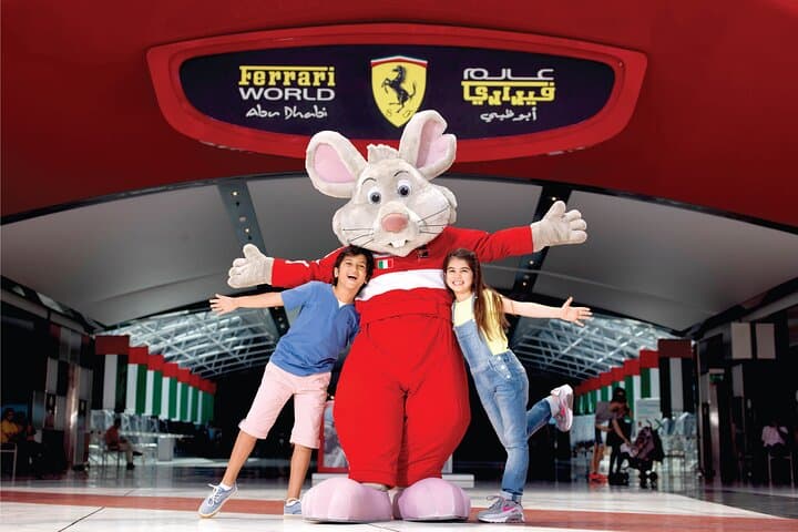 From Dubai: Ferrari World Return Shared Transfer Service