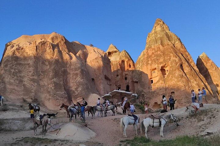 Excursion à cheval en Cappadoce tous les jours/coucher de soleil