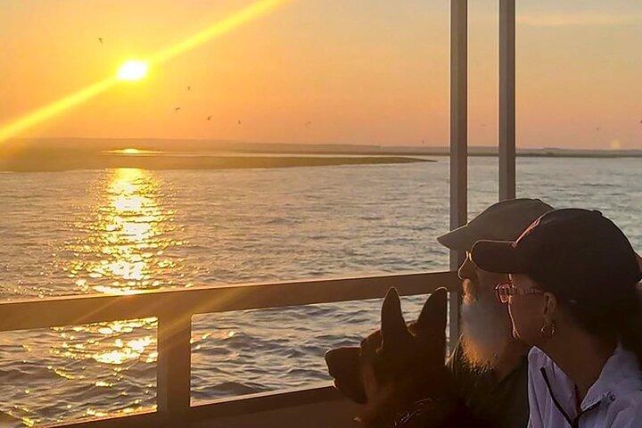 Croisière sur la faune au coucher du soleil le long d'Assateague et de l'île de Chincoteague