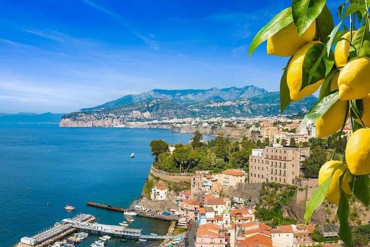 Excursion d'une demi-journée à Positano et Sorrente au départ de Naples