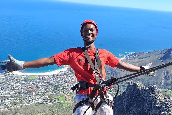 1 - Expérience de descente en rappel de Table Mountain
