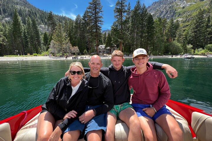 Private Boat Charter Emerald Bay i Grateful Red