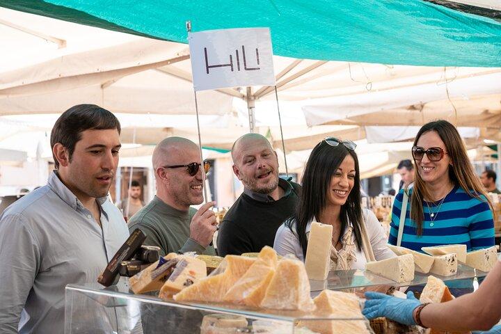 Excursão gastronômica de rua em Roma Coma como um local