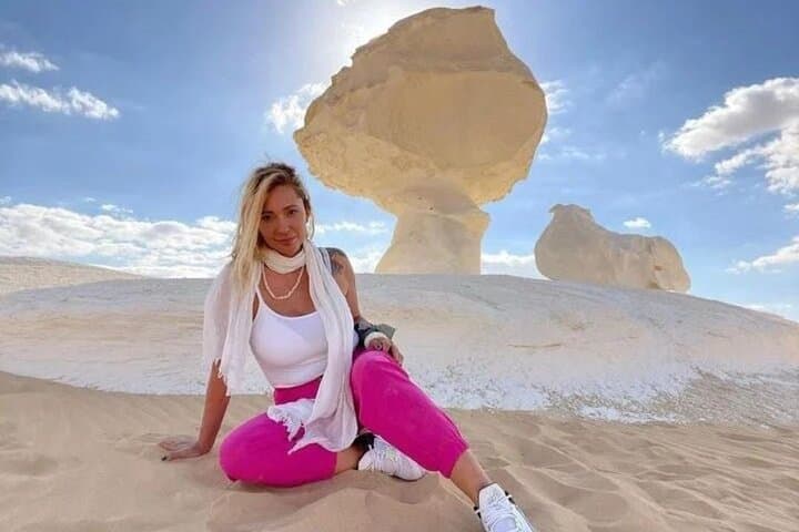 Overnight Camp Bahariya Oasis A Hidden Gem white and black Desert