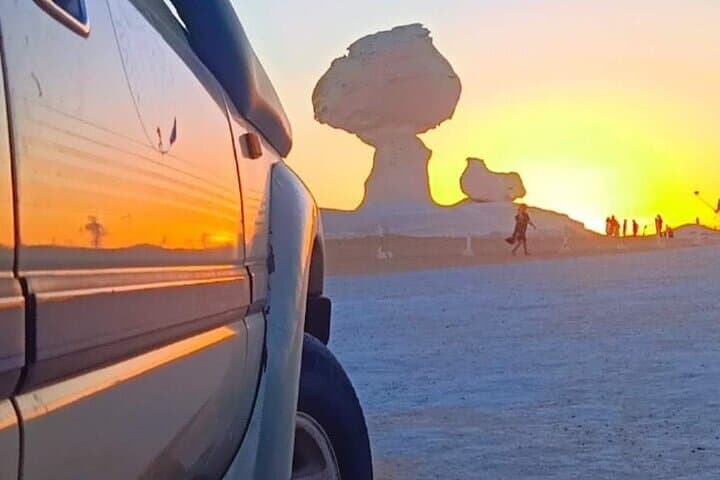 Overnight Camp Bahariya Oasis A Hidden Gem white and black Desert