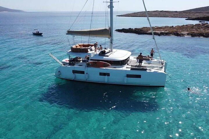 Croisière d'une journée en catamaran à Antiparos et Blue Lagoon