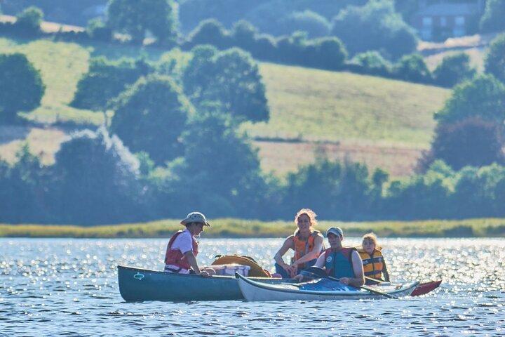 Begeleide kanotocht van een halve dag in Totnes