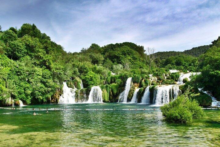 Krka-watervallen en Zadar Old Town Tour vanuit de cruiseschiphaven