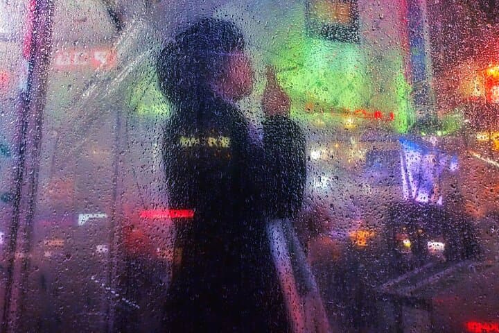 Blade Runner photo workshop in Shibuya with Laurence Bouchard