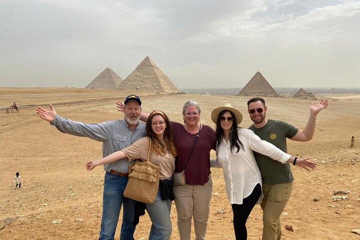 Privat heldagstur Giza-pyramiderna, Great Sphinx & Saqqara Complex