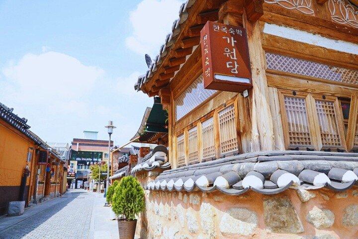 Excursion d'une journée à Jeonju avec Hanbok Experience au départ de Séoul