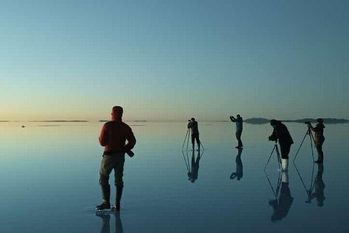 Halbtagesausflug zu Uyuni Salt Flats Sonnenuntergang inklusive