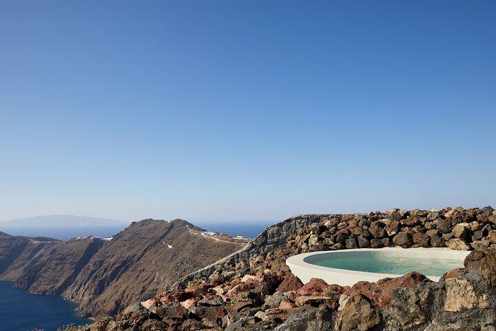 Hot Tub vulcânico com vista Caldera para casais ultra-românticos