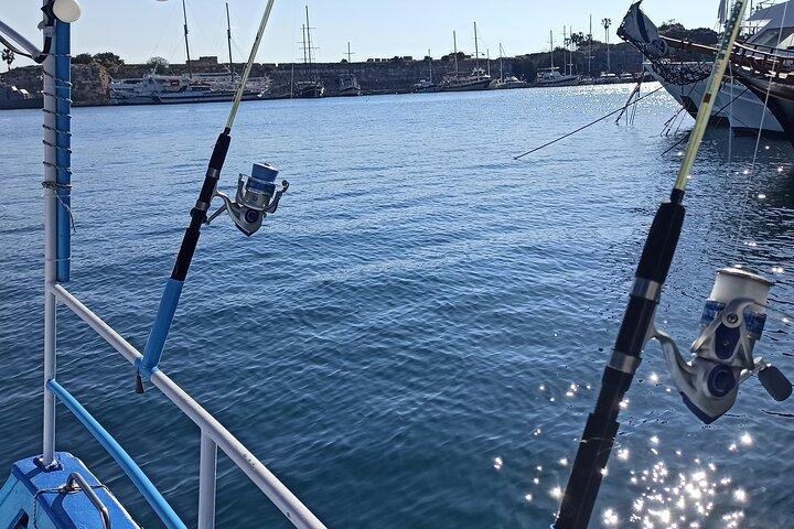3-timmars fiskeresa på Kos Island med grekisk familj