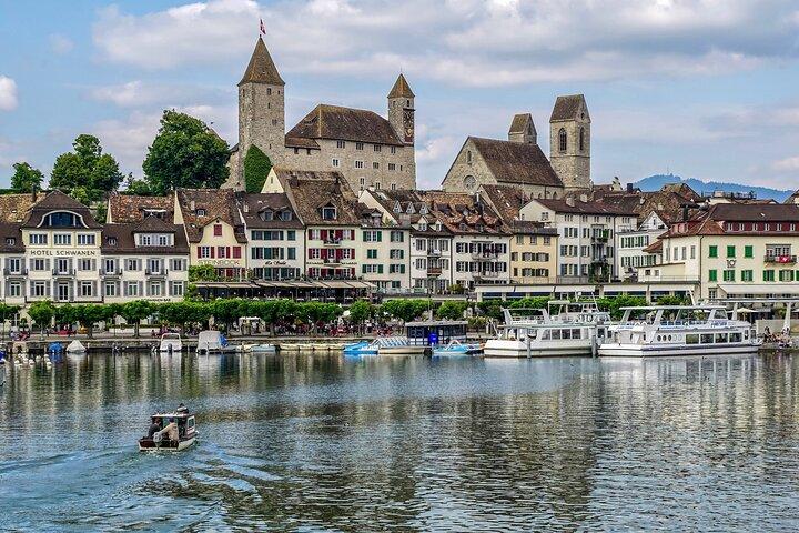 Privétransfer van Milaan naar Zürich met een stop van 2 uur in Luzern