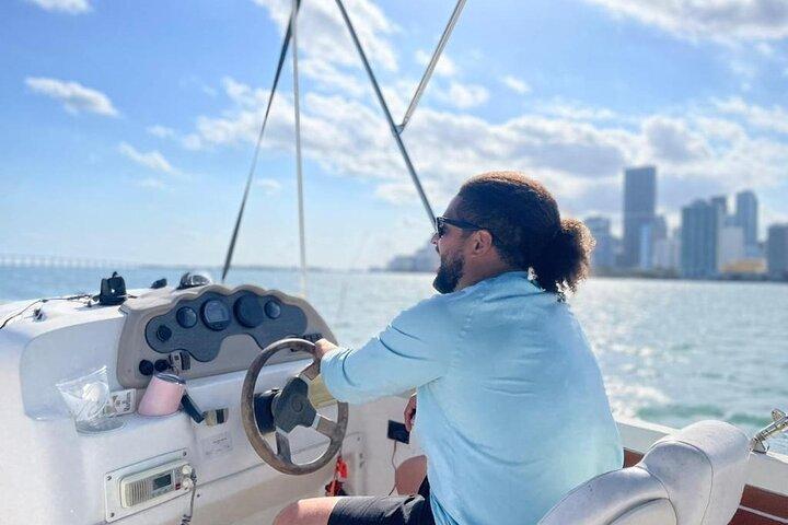 Miami Bootstour und Speerfischunterricht