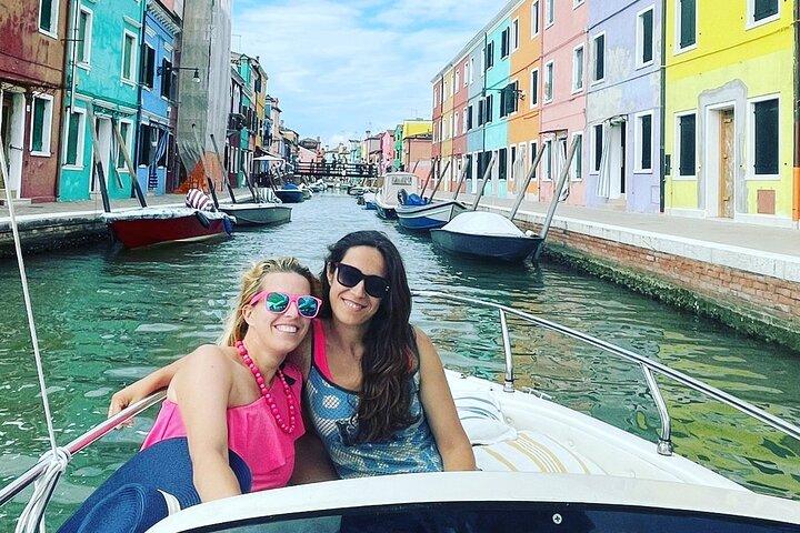 Excursão de barco privado a Murano, Burano e Torcello