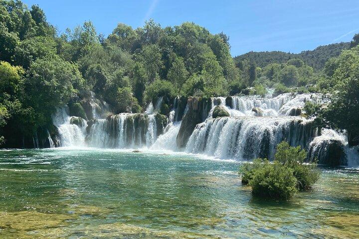 Krka privétourchauffeur + gids tot 8 personen vanuit Zadar