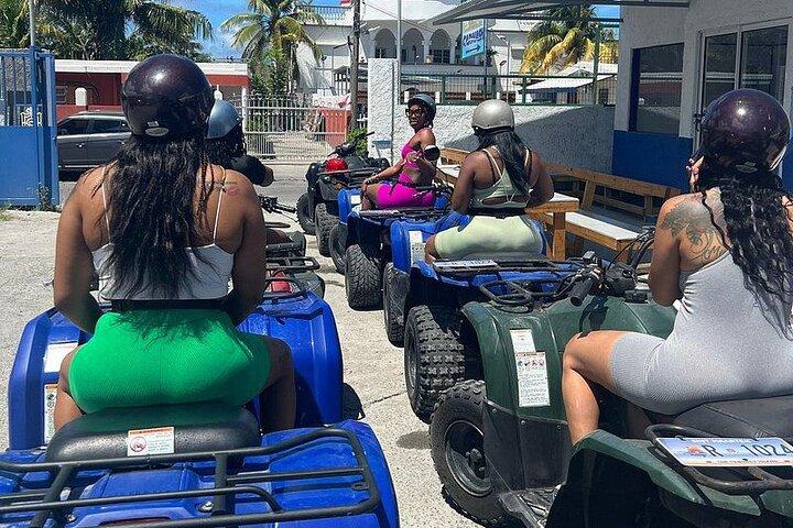 Guidad ATV / QUAD Tour of Sint Maarten / St Martin