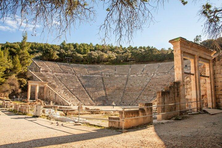 Transferência Privada e Guia em Micenas e Epidauro de Nafplio