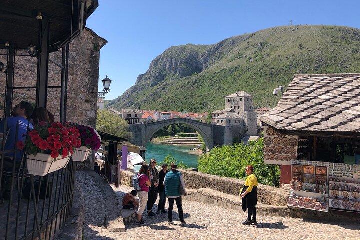 Ganztägige private Tour zu den Wasserfällen von Mostar und Kravice.