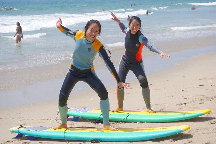 Privat surflektion i Venice Beach