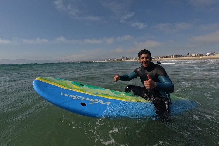 Privat surflektion i Venice Beach