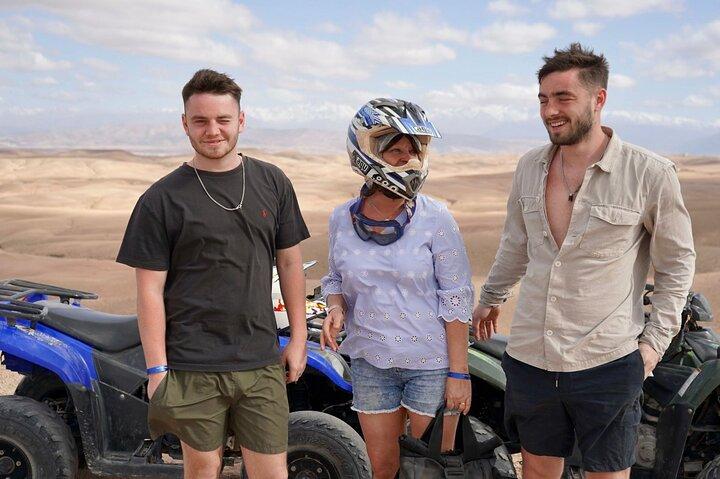 Agafay Desert Quad & Camel Tour with Dinner Show