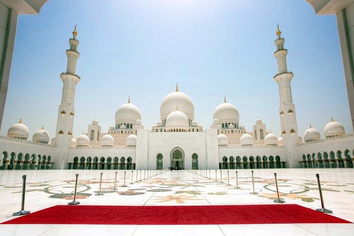 Visite d'une journée complète d'Abu Dhabi avec la mosquée Sheikh Zayed